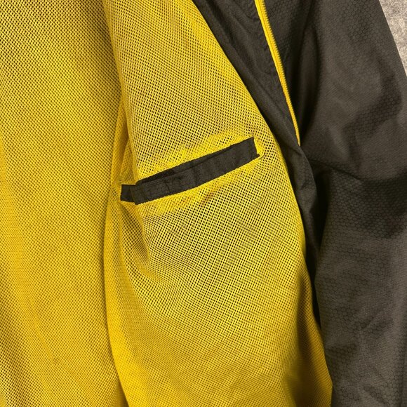 Stormtech Jacket Men's M Black Yellow Performance Apparel Windbreaker Strapped - Picture 14 of 16